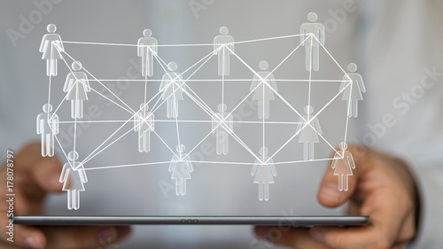 social   businessman connec...