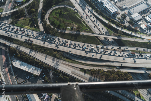 Luftbild -  Los Angeles, California - LA LAX