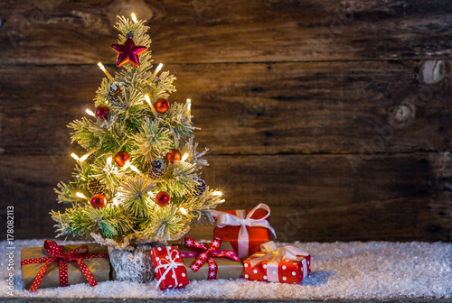 Wallpaper Mural Christmas presents under the Christmas tree Torontodigital.ca