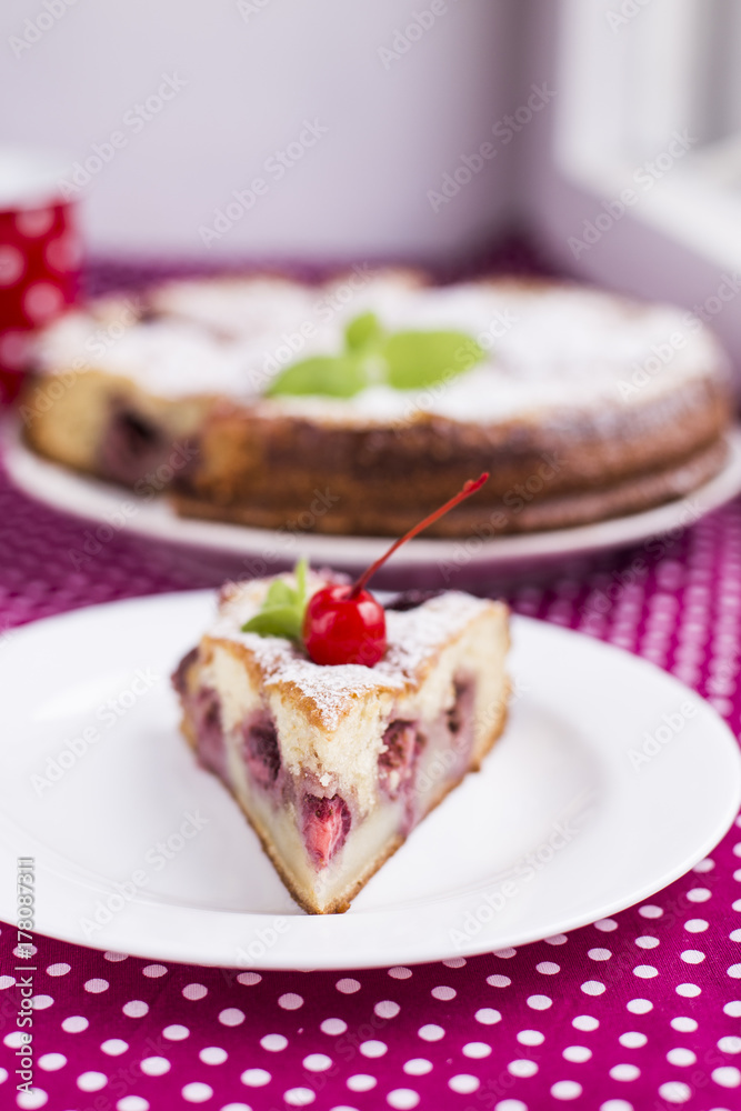 Strawberry pie