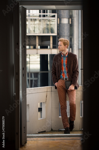 Man on the Balcony