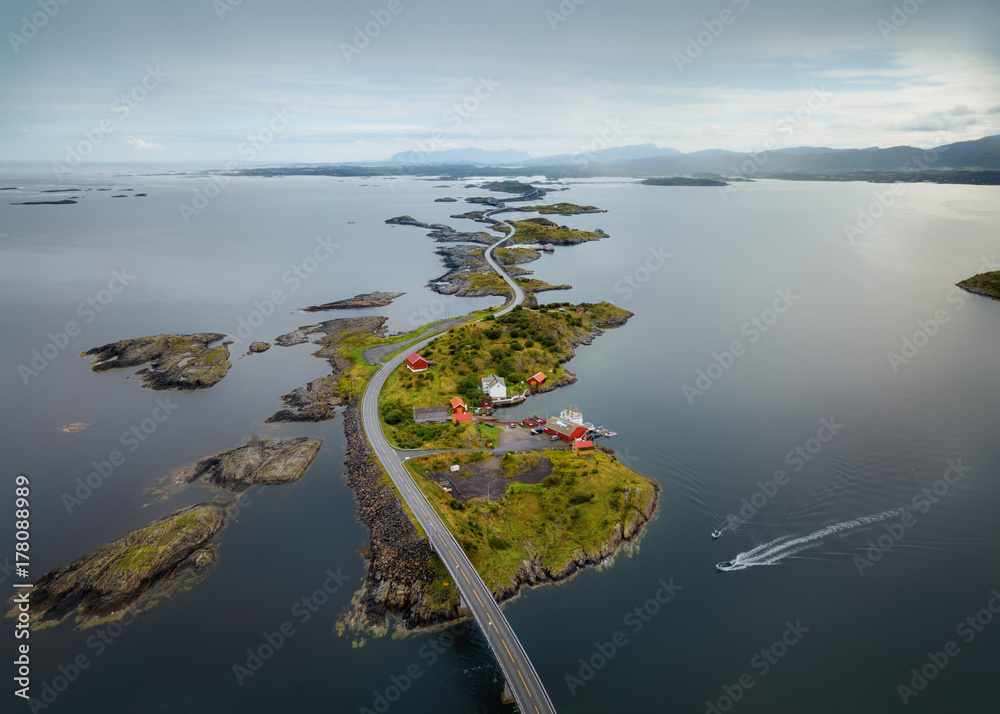 Storseisundet Bridge, Atlantic Ocean Road Norway