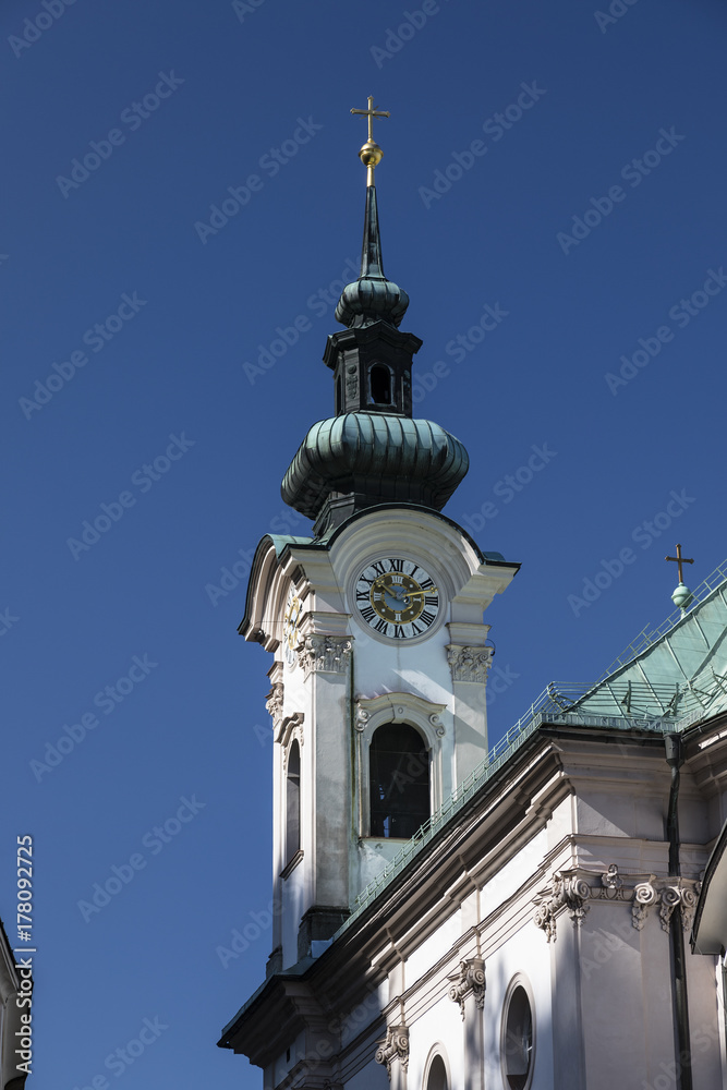 St. Sebastiankirche in der Linzer Gasse in Salzburg
