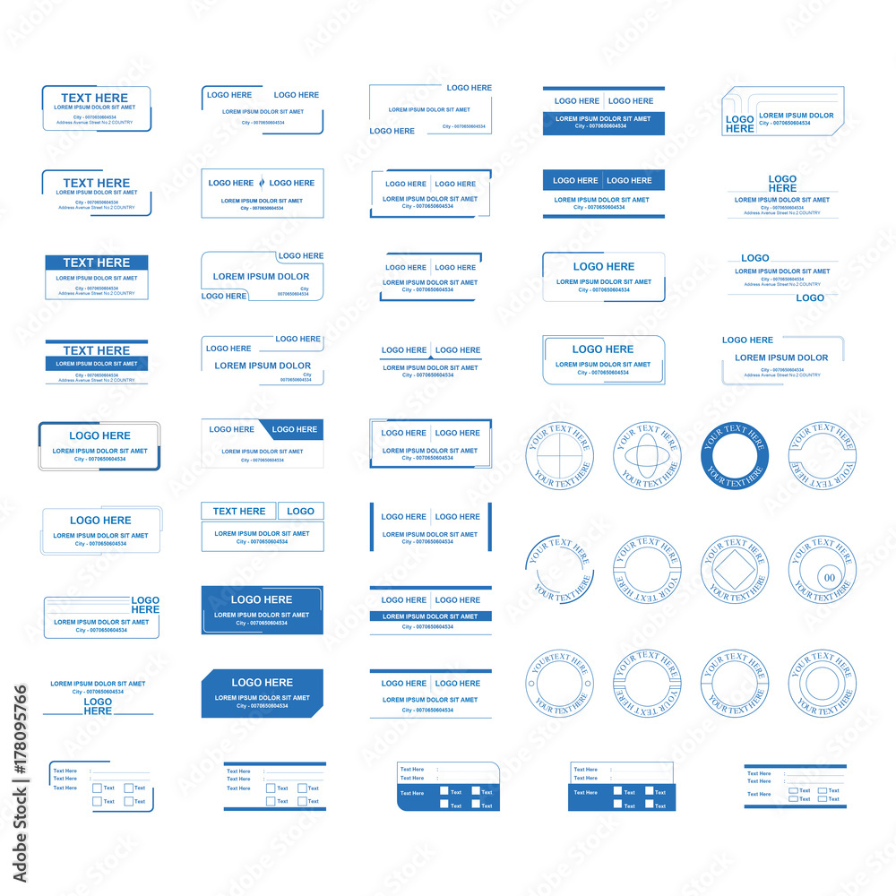 stamp form stamp form