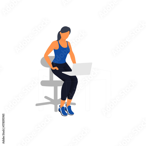 Workout for freelancers and bloggers