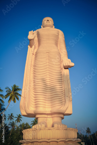 Tsunami Memorial - Peraliya Buddha Statue in Hikkaduwa, Sri Lanka photo