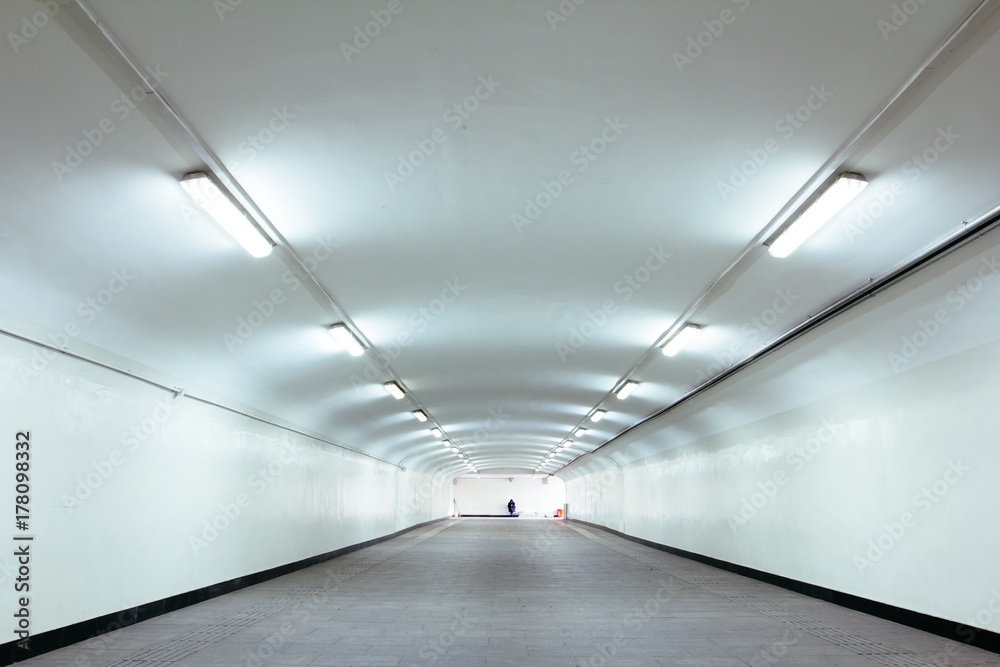 Underground passage of subway station Underground passage of subway station