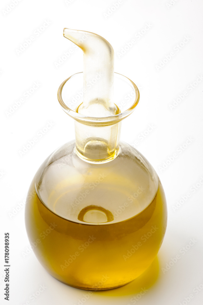 Foto Stock Ampolla olio extra vergine