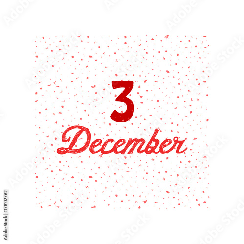 3 December