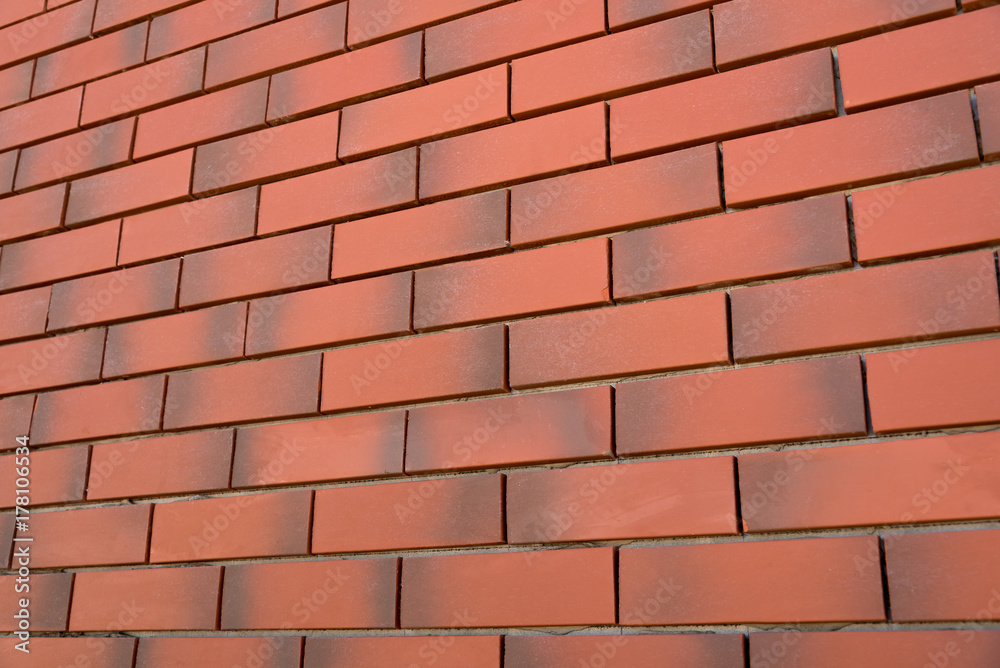 Red Brick Wall Background. Red Brick Wall Background.