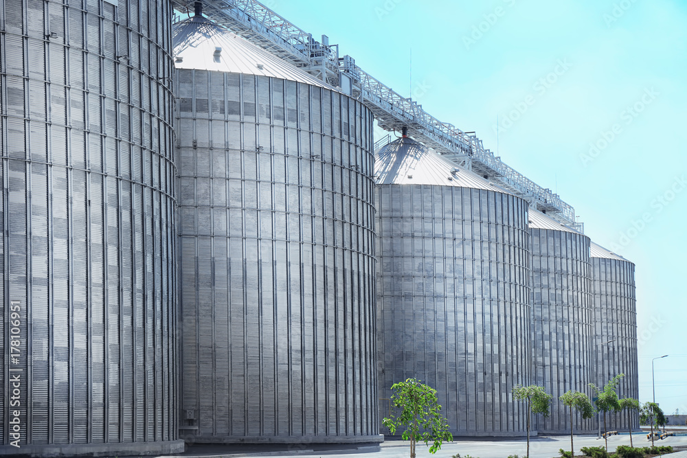Territory of modern grain elevator Territory of modern grain elevator