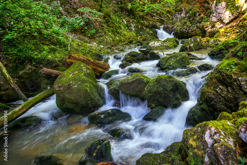 River in Romanian mountains