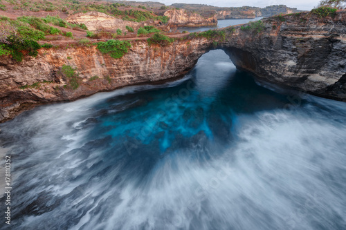 Broken Beach at Nusa Penida island. Indonesia