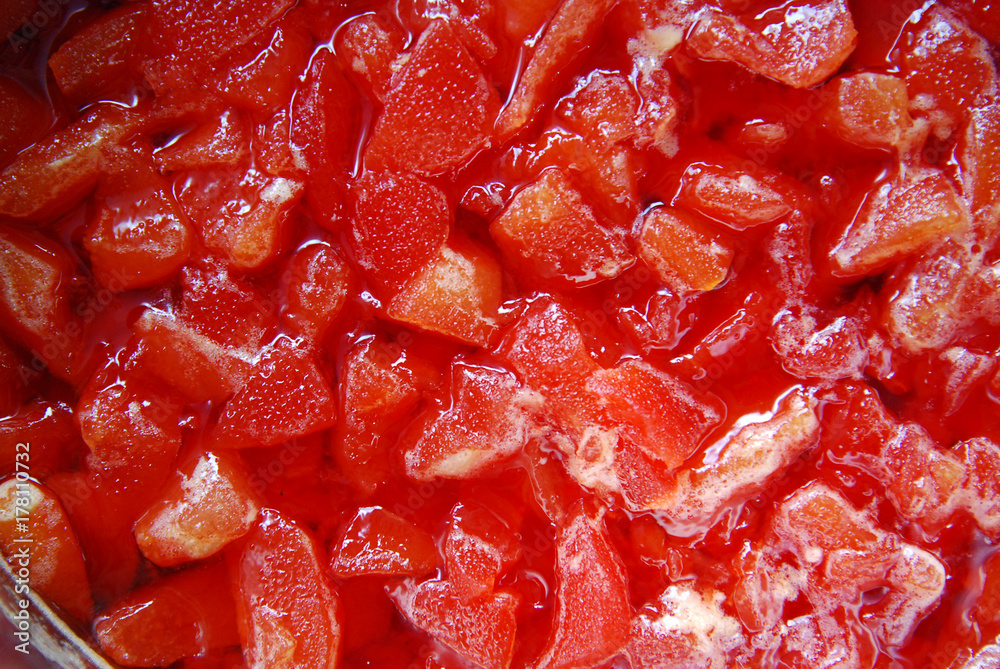 Fresh prepared Sweet quince jam Fresh prepared Sweet quince jam
