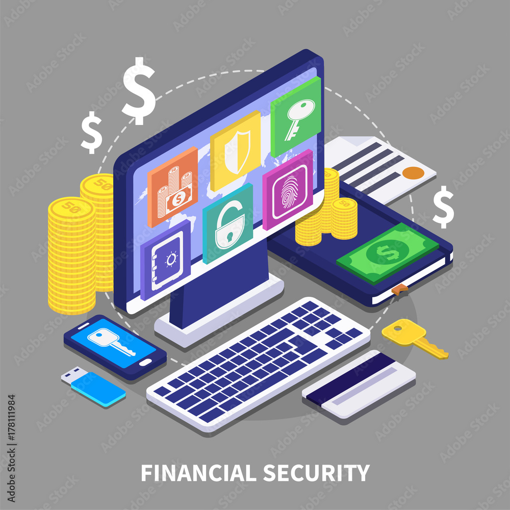 Financial Security Illustration
