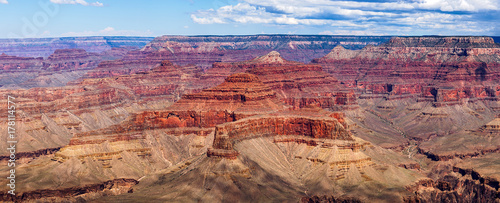 Grand Canyon South Rim Panorama, AZ, USA