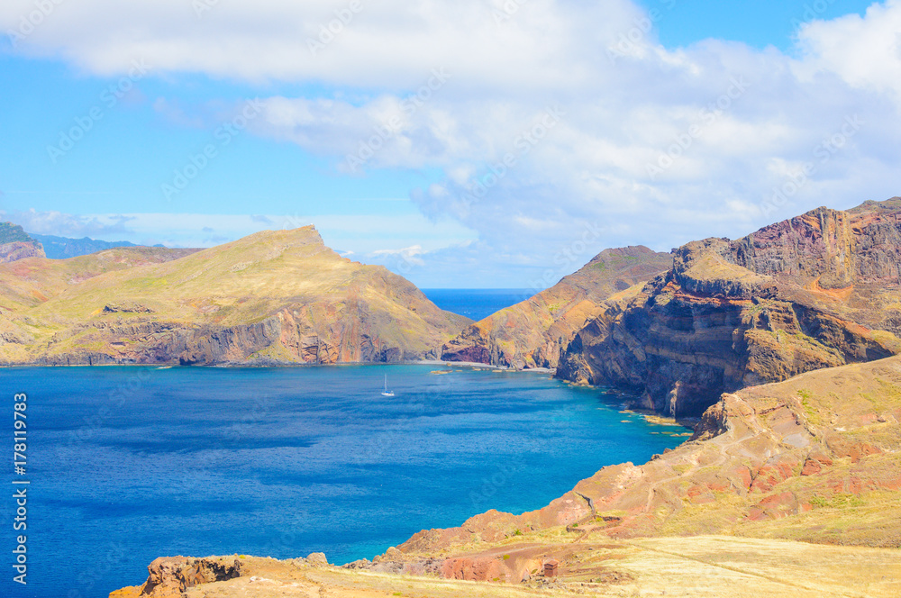 View of Sao Lourenco cape, Madeira Island, Portugal, Europe.