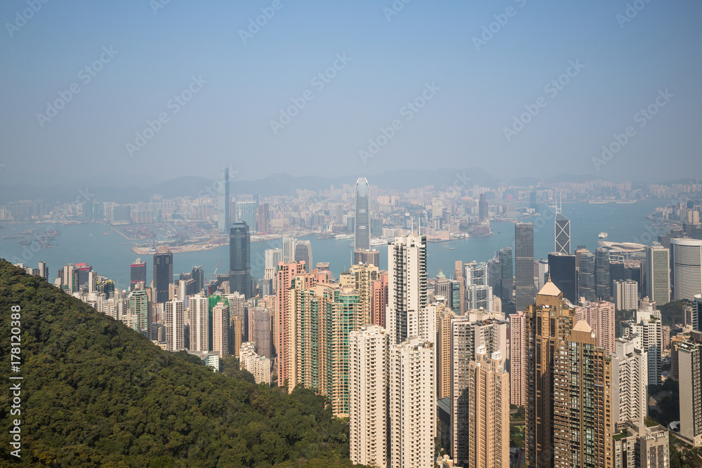 Hong Kong Skyline during the Day