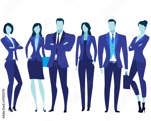 businessmen and businesswomen