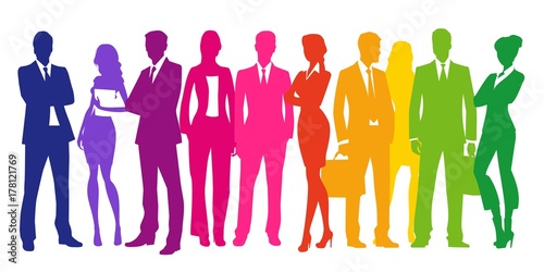 businessmen and businesswomen