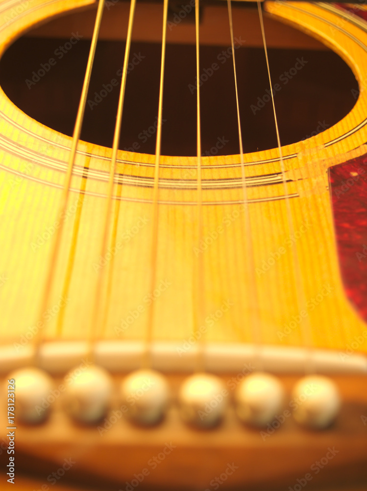 Obraz premium Guitar Close up