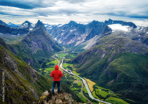 Romsdalseggen Ridge Norway photo