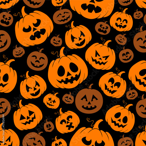 Vector background with Halloween