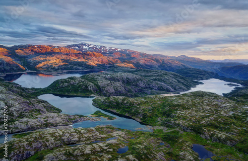Norway National Park Sunset