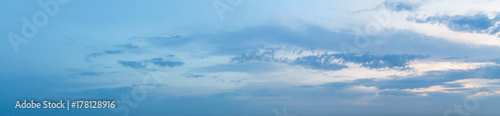 Fototapeta Naklejka Na Ścianę i Meble -  Sunset sky panorama