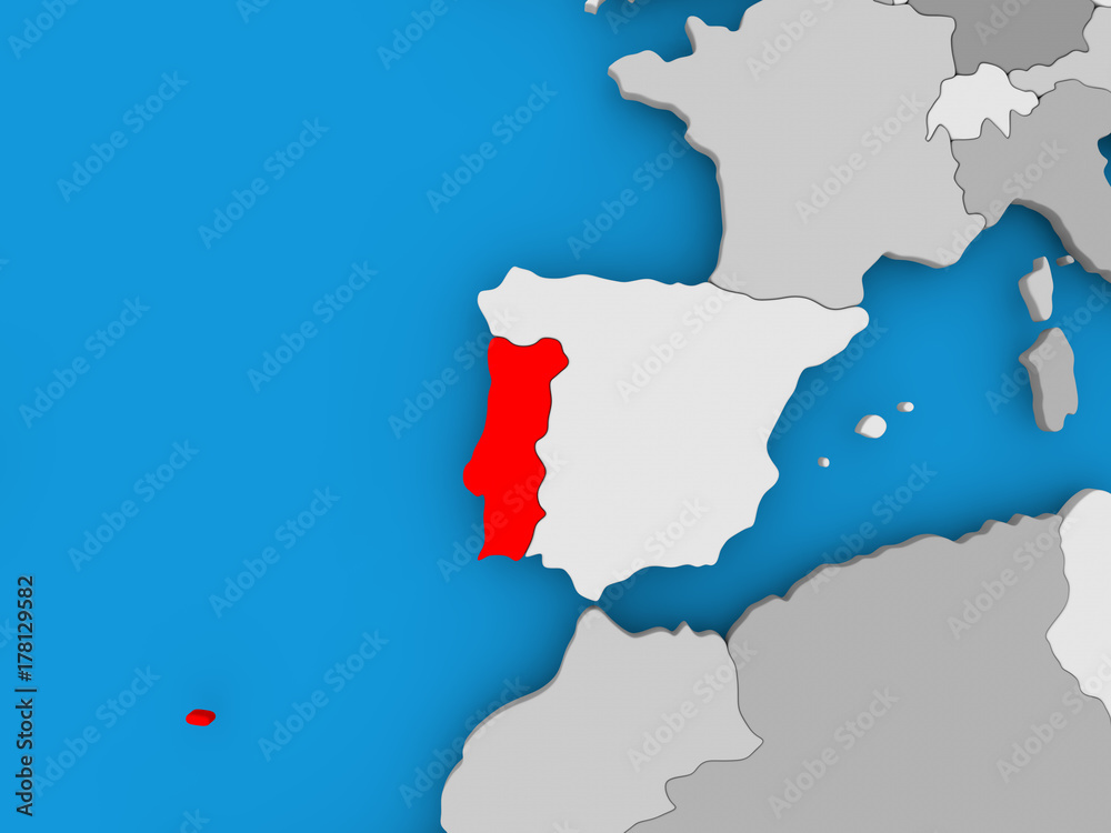 Map of Portugal