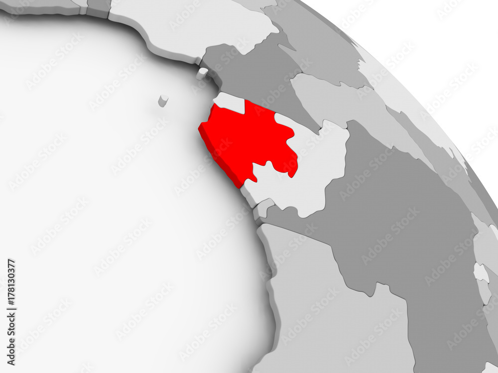 Map of Gabon Map of Gabon
