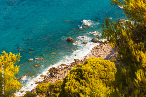 Lefkada island in Greece