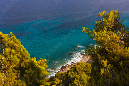 Lefkada island in Greece