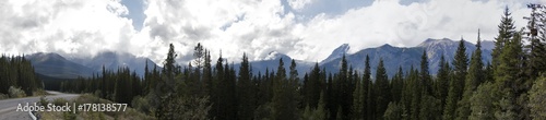 Canadian Rockies Panorama 4