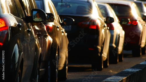 Traffic Jam in the city