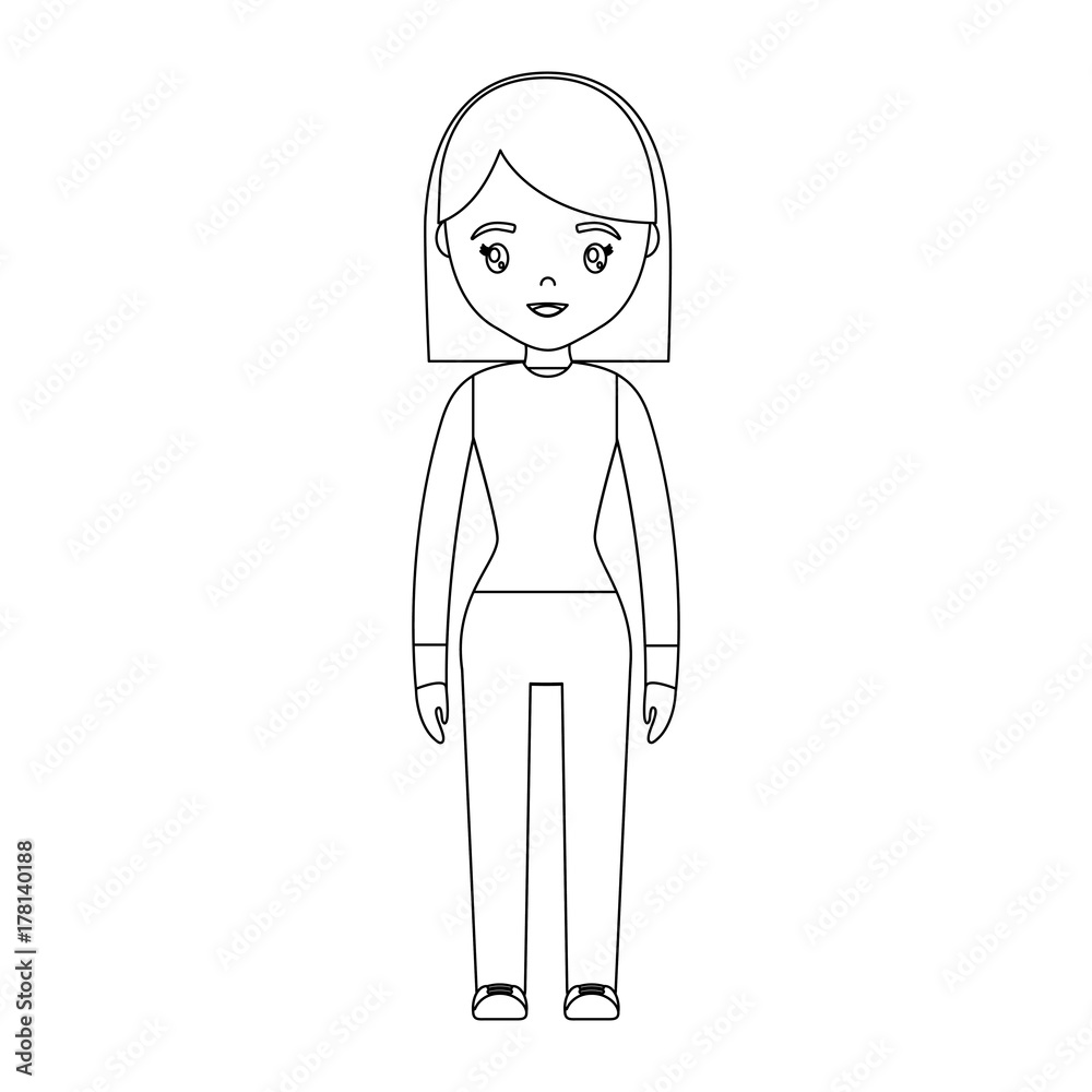 cartoon woman icon cartoon woman icon