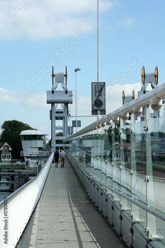 The city bridge of Kampen photo