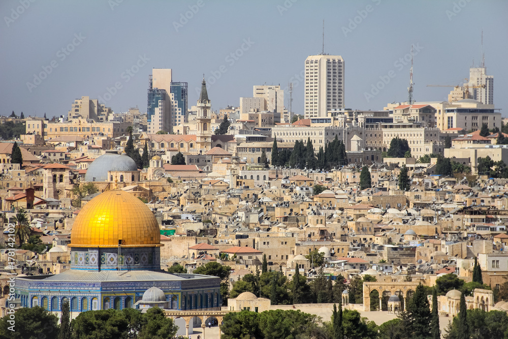 View of old Jerusalem