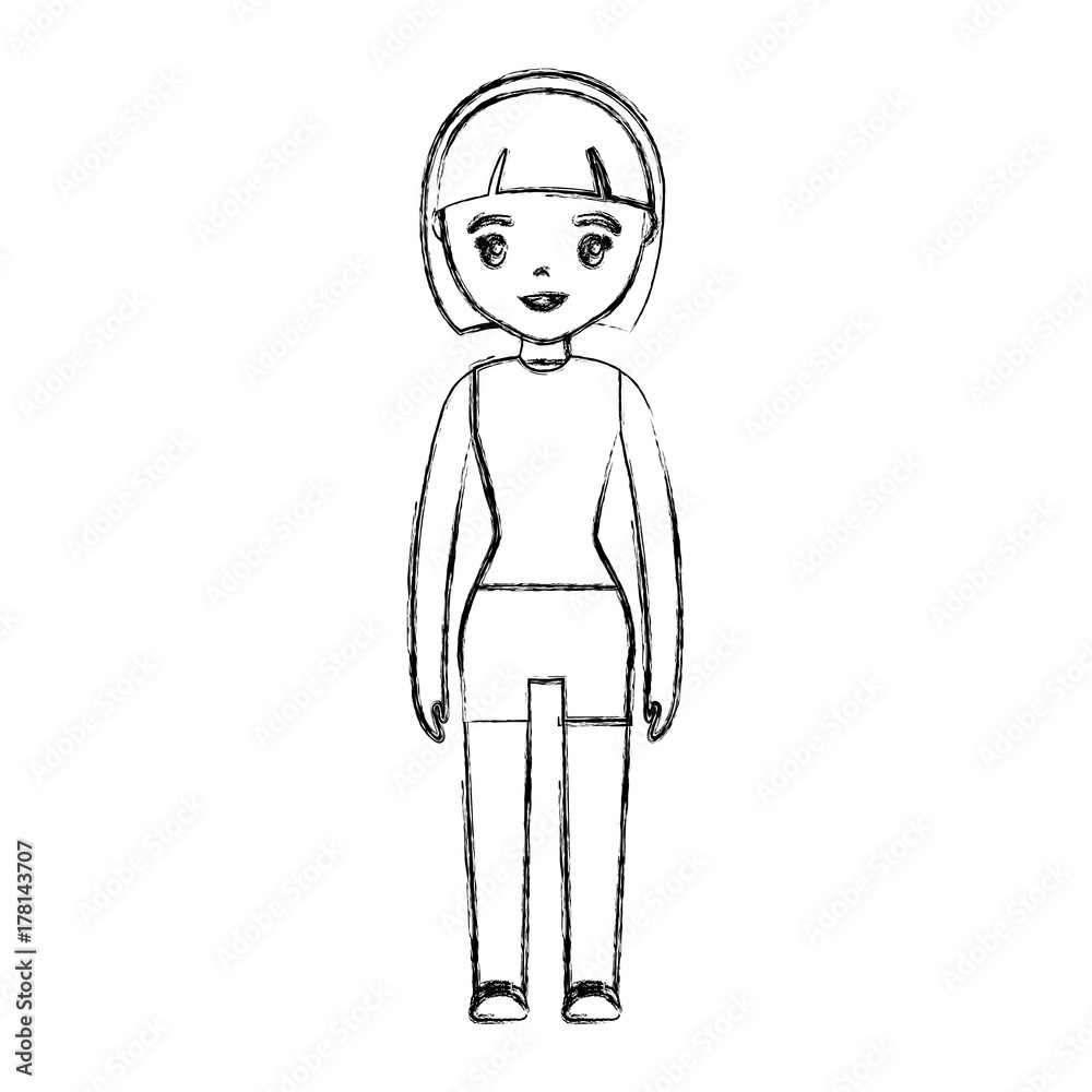 cartoon woman icon cartoon woman icon