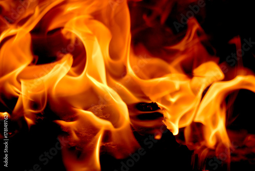 fire flames for background