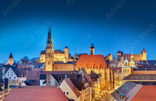 Nürnberg bei nacht