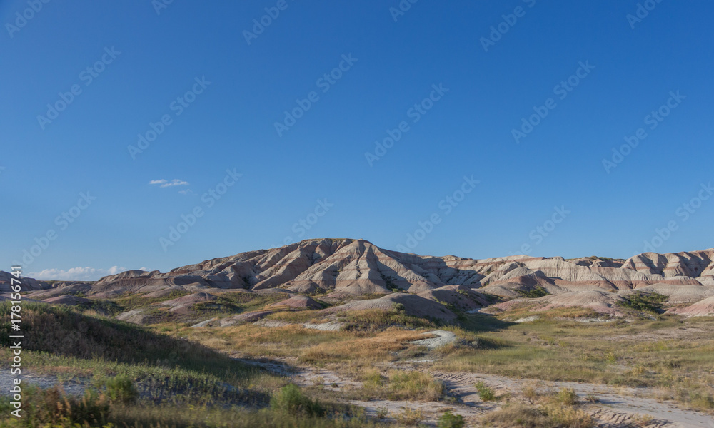 Badlands National Park rock formations Badlands National Park rock formations