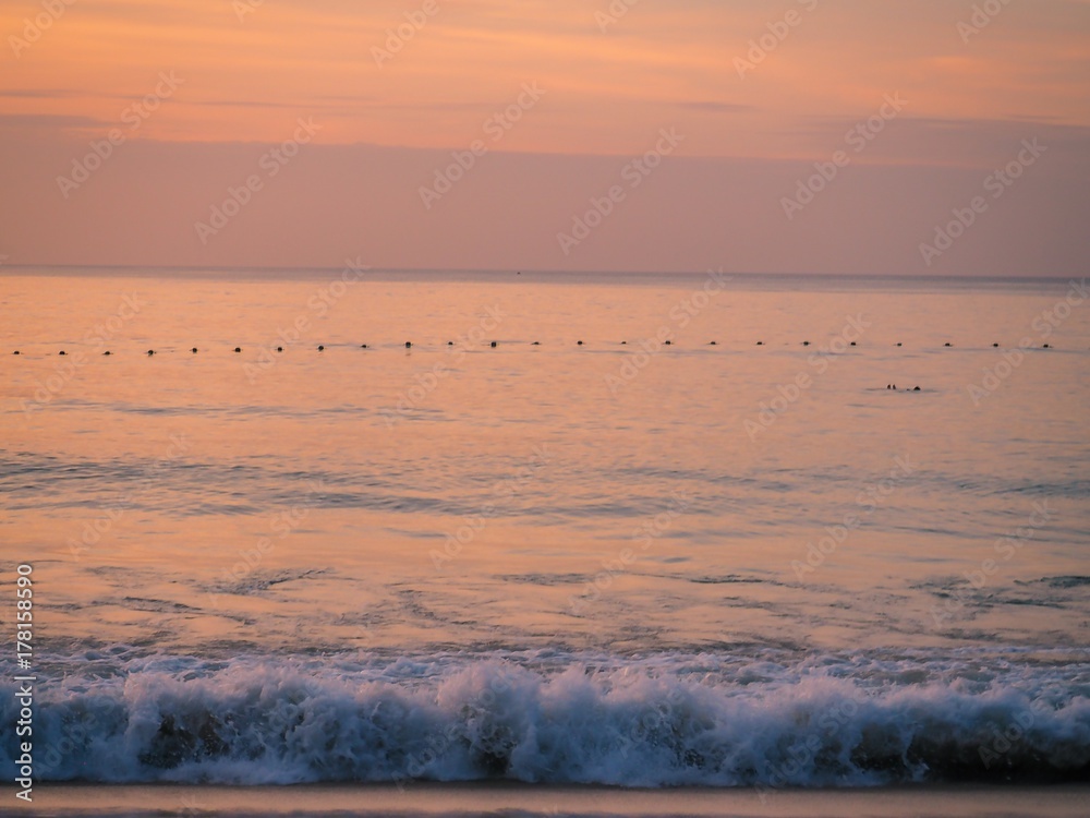 Sonnenuntergang am Meer