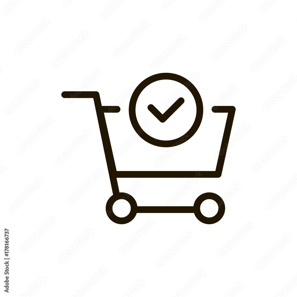 Flat ine icon Flat ine icon