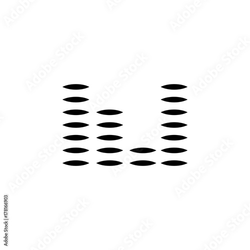 equalizer icon. equalizer sign photo