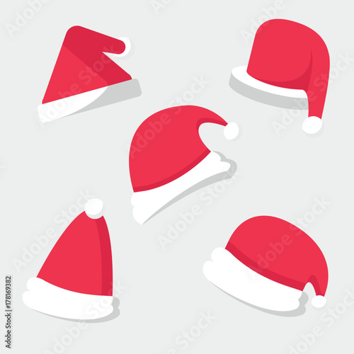 Christmas Celebration Santa Hat Set