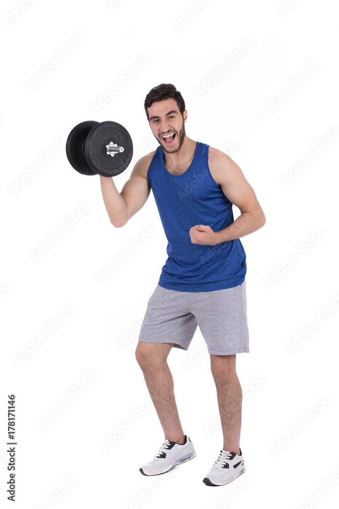 Athlete young man Athlete young man