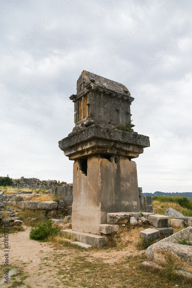 Ancient tomb in Xantos