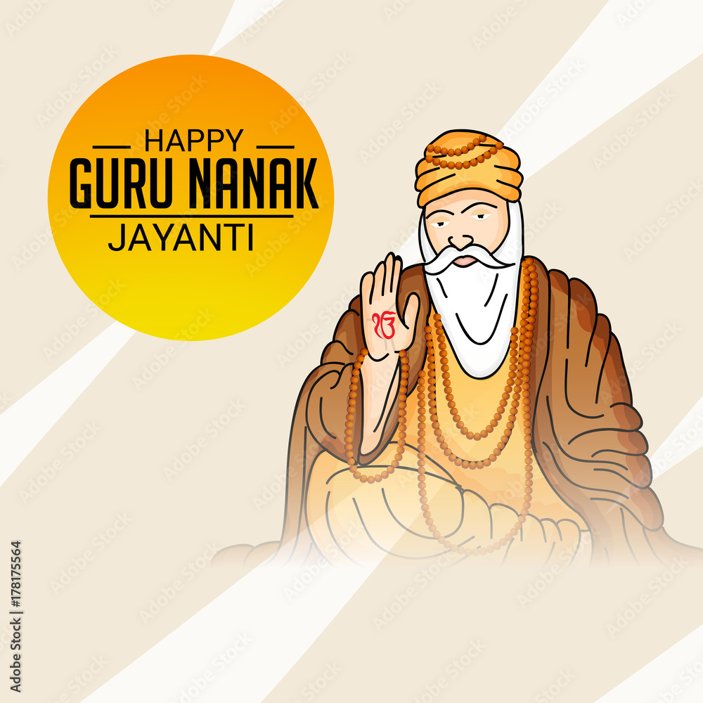 Guru Nanak Jayanti. Stock Illustration | Adobe Stock