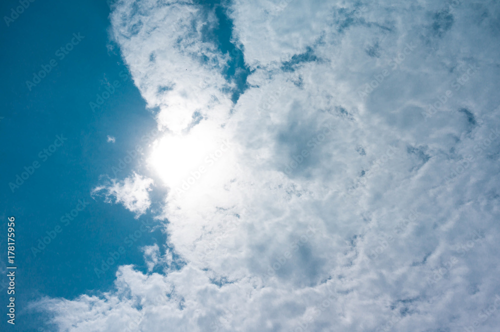 Beautiful Cumulus Cloud in the Bright Sky Background the sky and cloud concept related idea Beautiful Cumulus Cloud in the Bright Sky Background the sky and cloud concept related idea